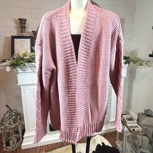 Cozy Pink Women's Cardigan